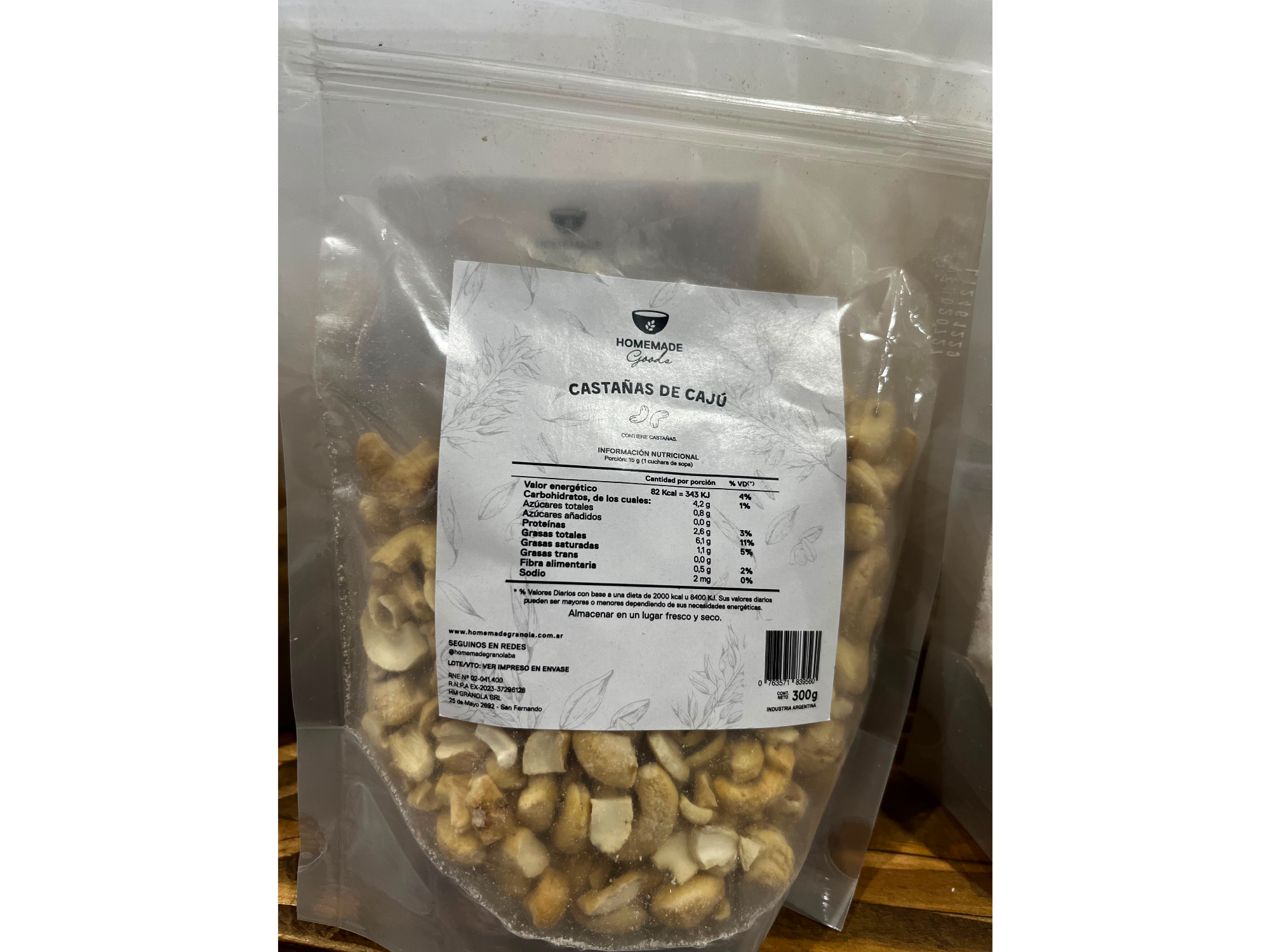 Castañas 300g