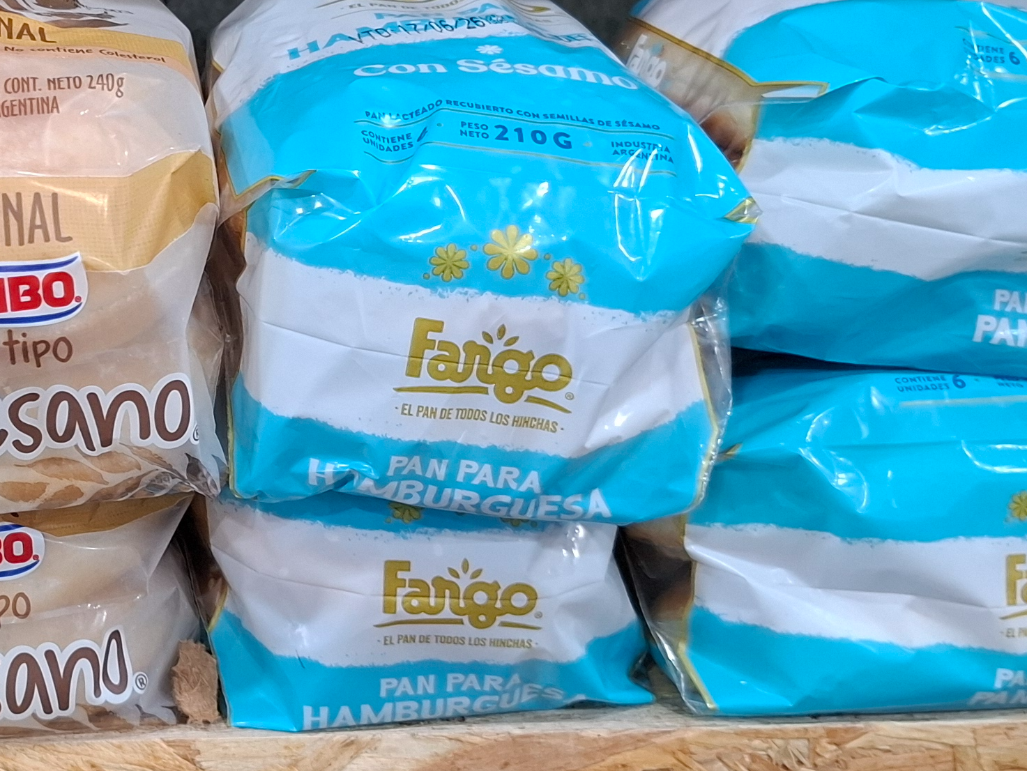 Pan hamburguesa Fargo
