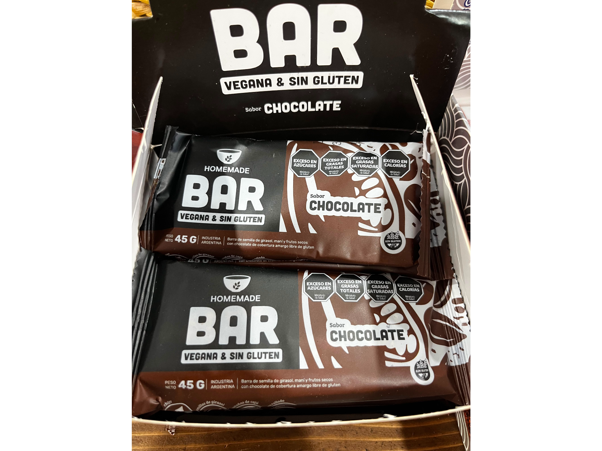 Barrita vegana Homemade