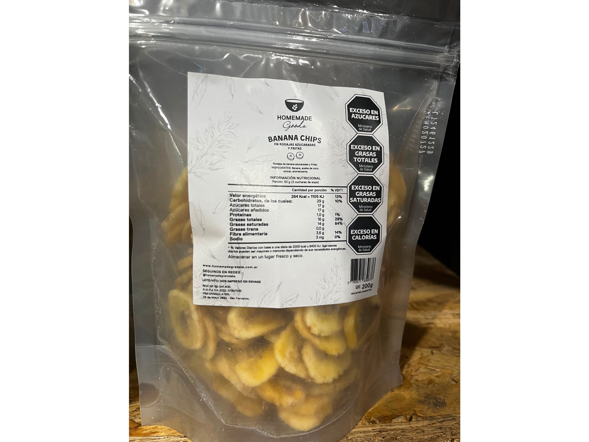Banana chip 200g