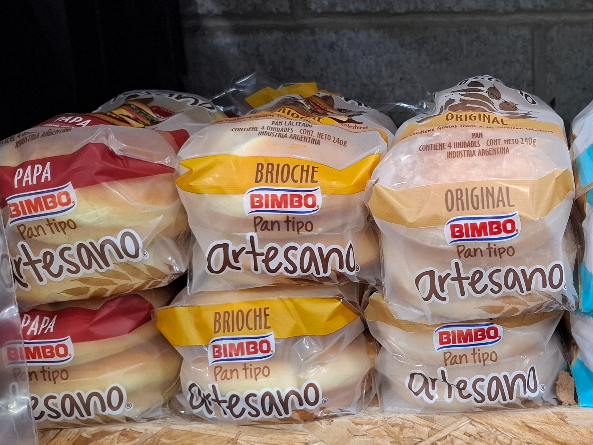 Pan hamburguesa Artesano