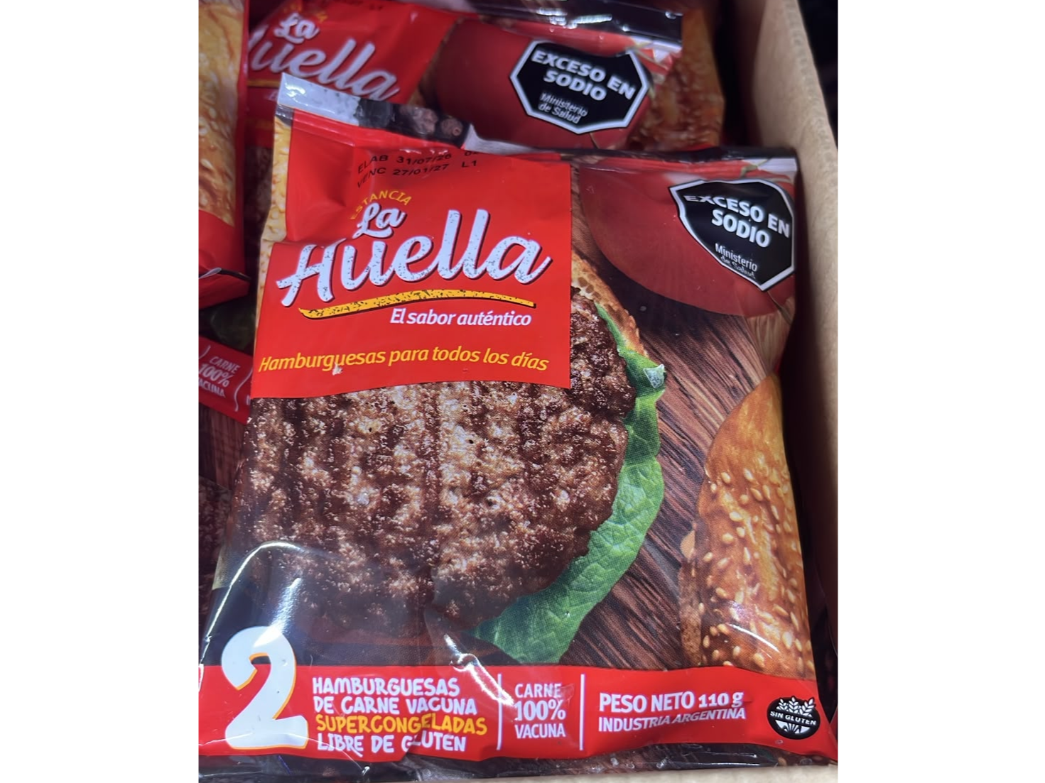 Hamburguesa La Huella x2