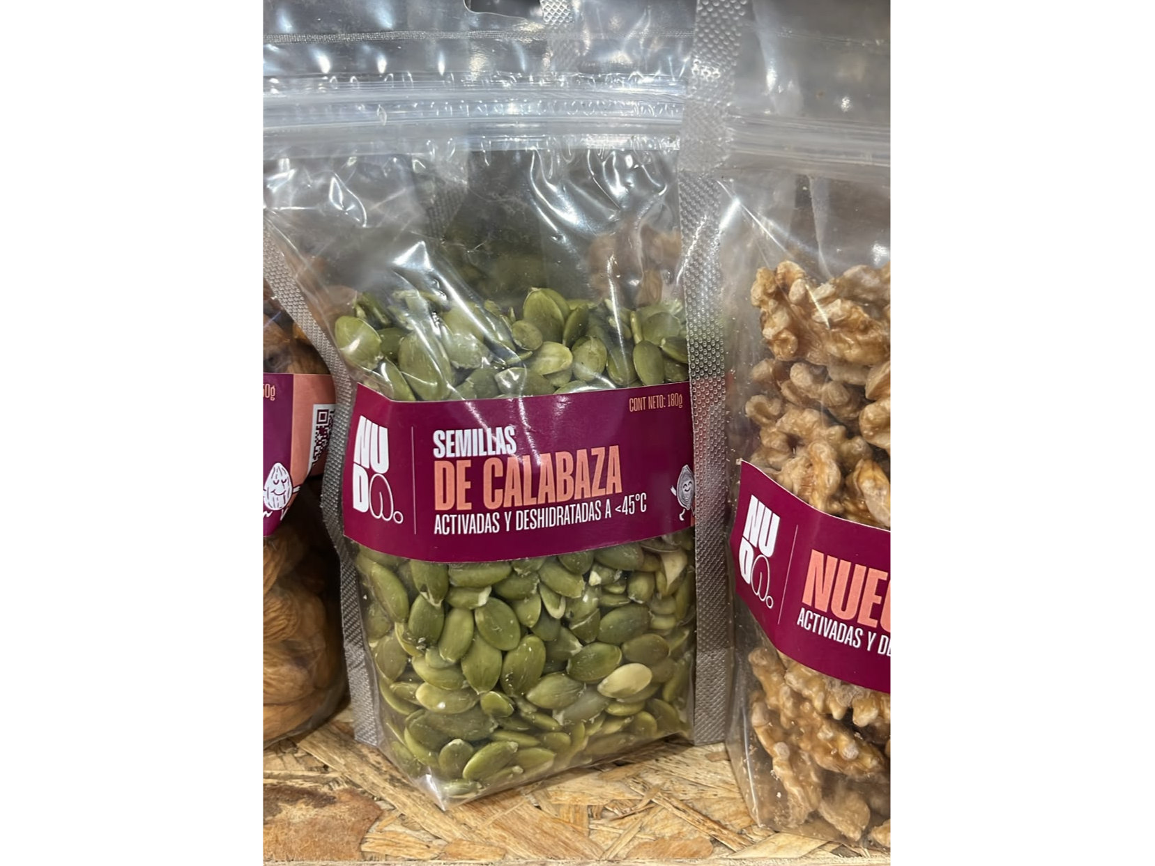Semillas de Calabaza Nuda 180g