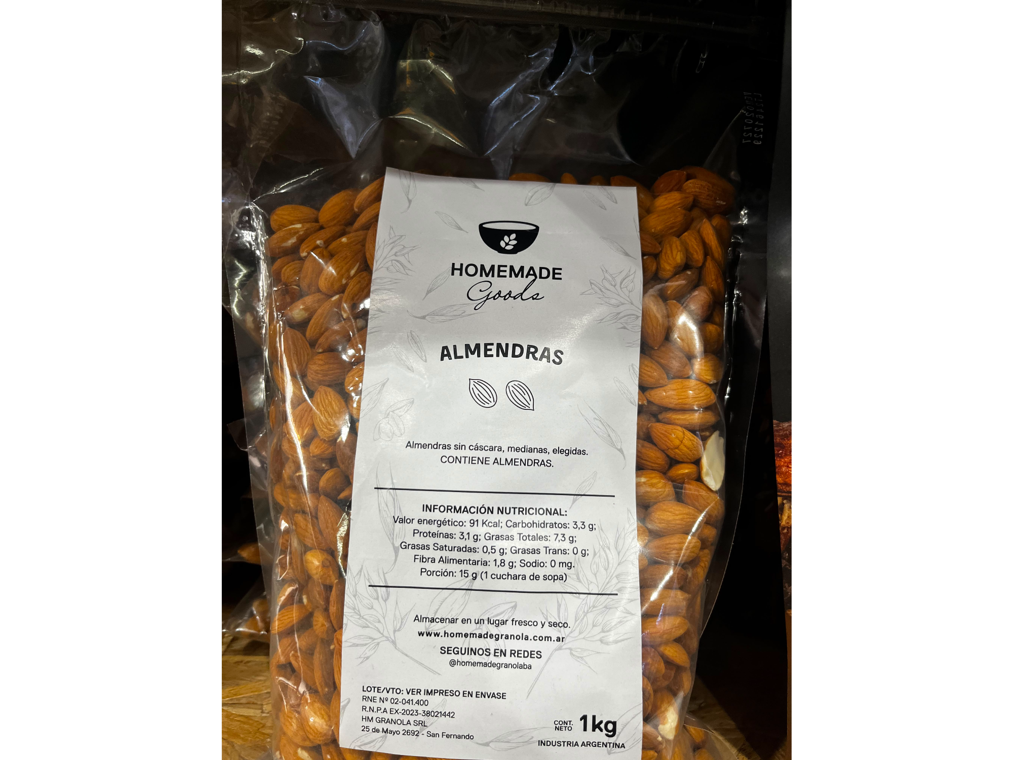 Almendra 1kg