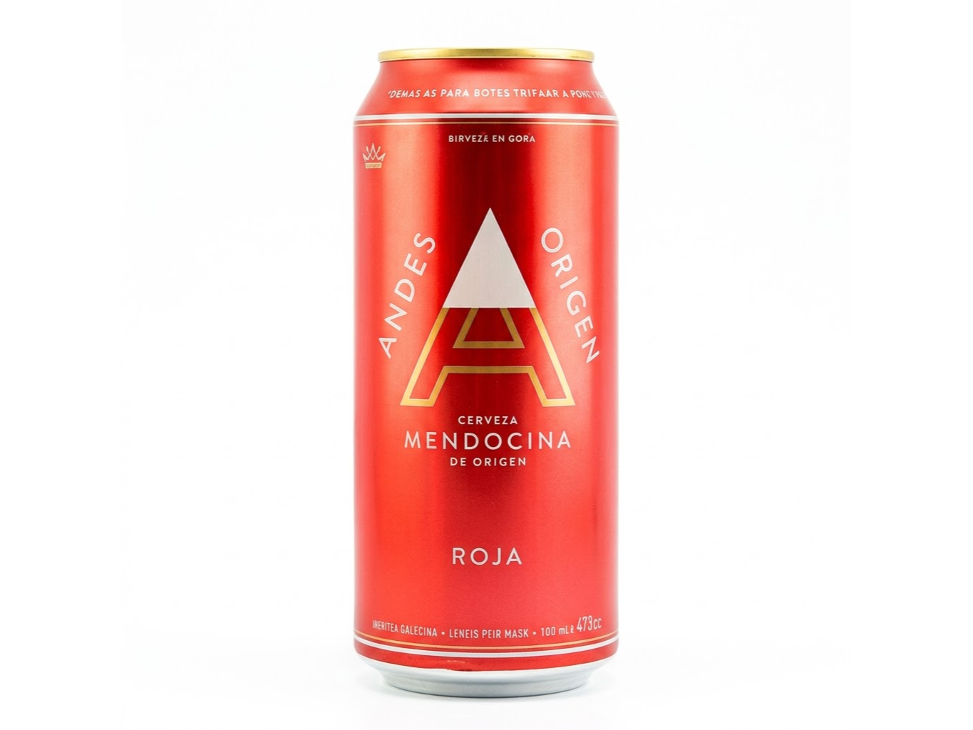 Cerveza Andes Roja 473 cm3