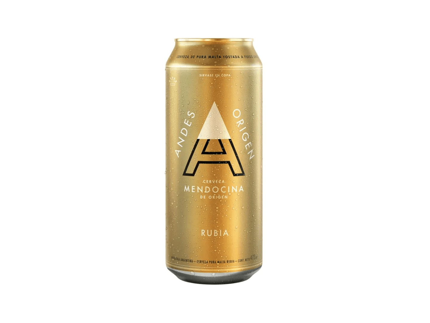 Cerveza Andes Rubia 473 Cm3