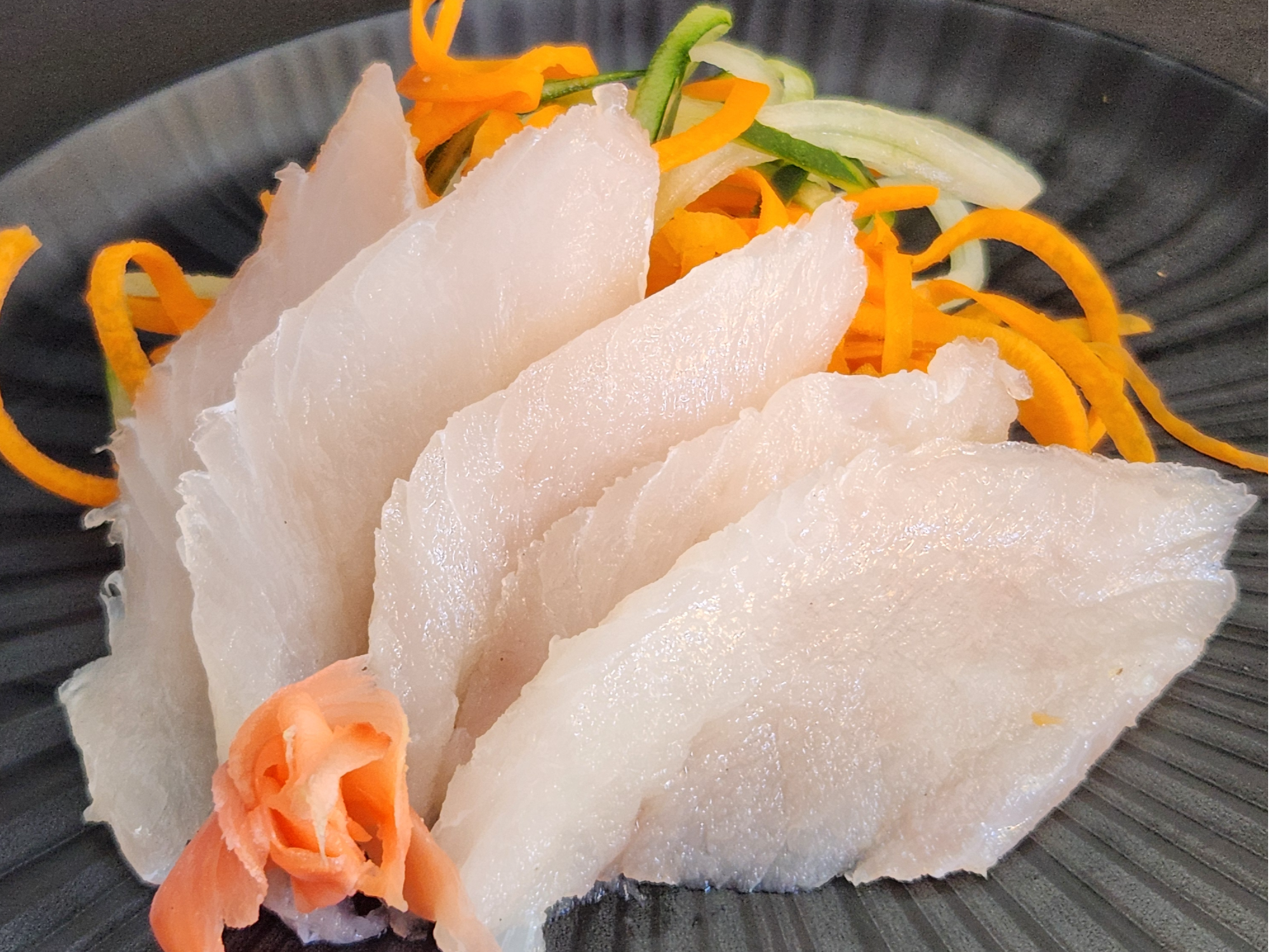 Sashimi de Lenguado