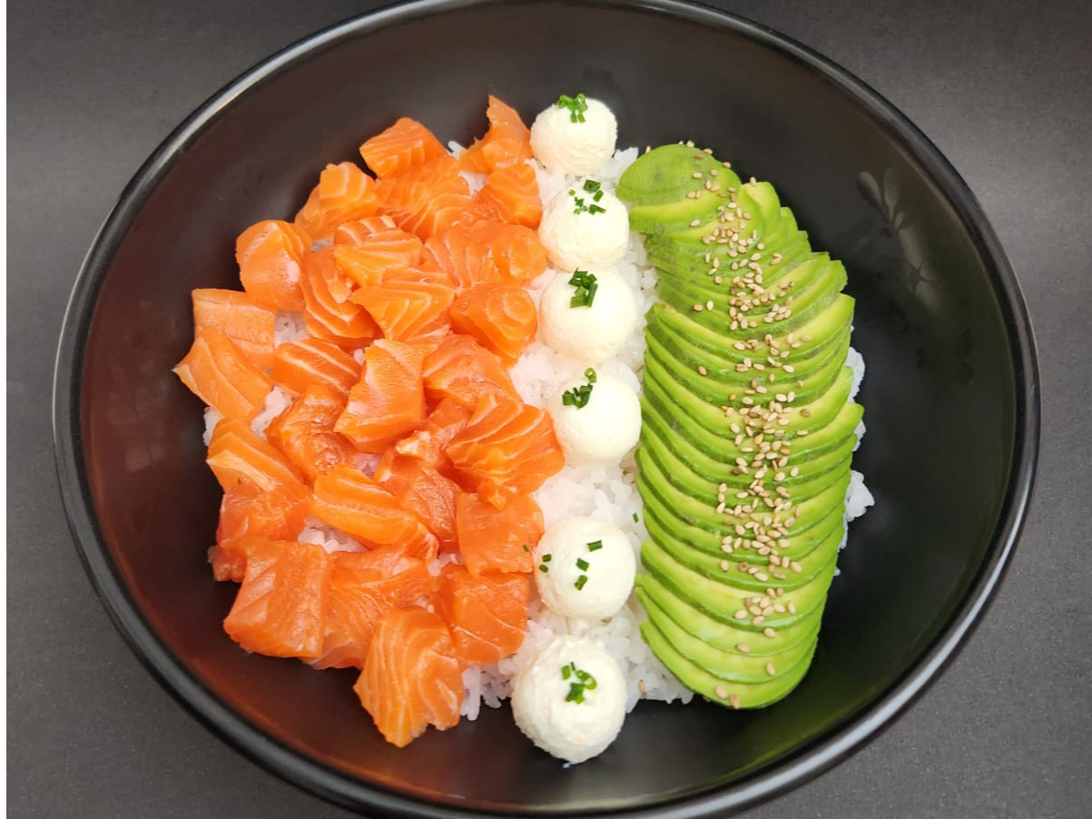 Sake Poke Salad - SIN TACC