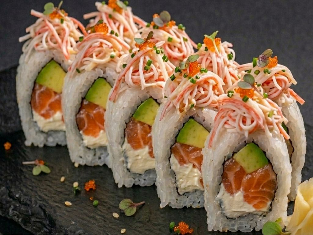 Sake Kani Roll  x10