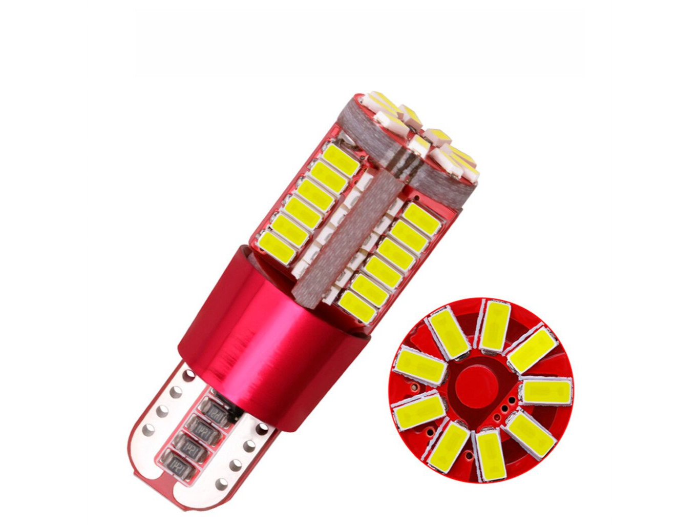 T10 LED 56 smd. Iron 12V BLANCA.