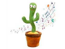 Cactus bailarín, repite sonidos y tiene luz.