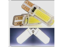 T10 LED siliconada 12V BLANCA.