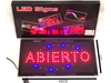 CARTEL LUMINOSO LED ABIERTO