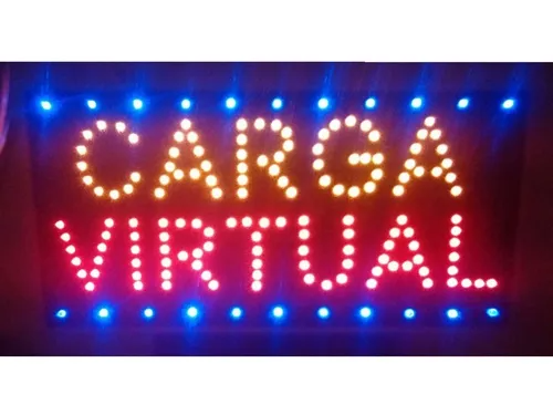 CARTEL LUMINOSO. CARGA VIRTUAL