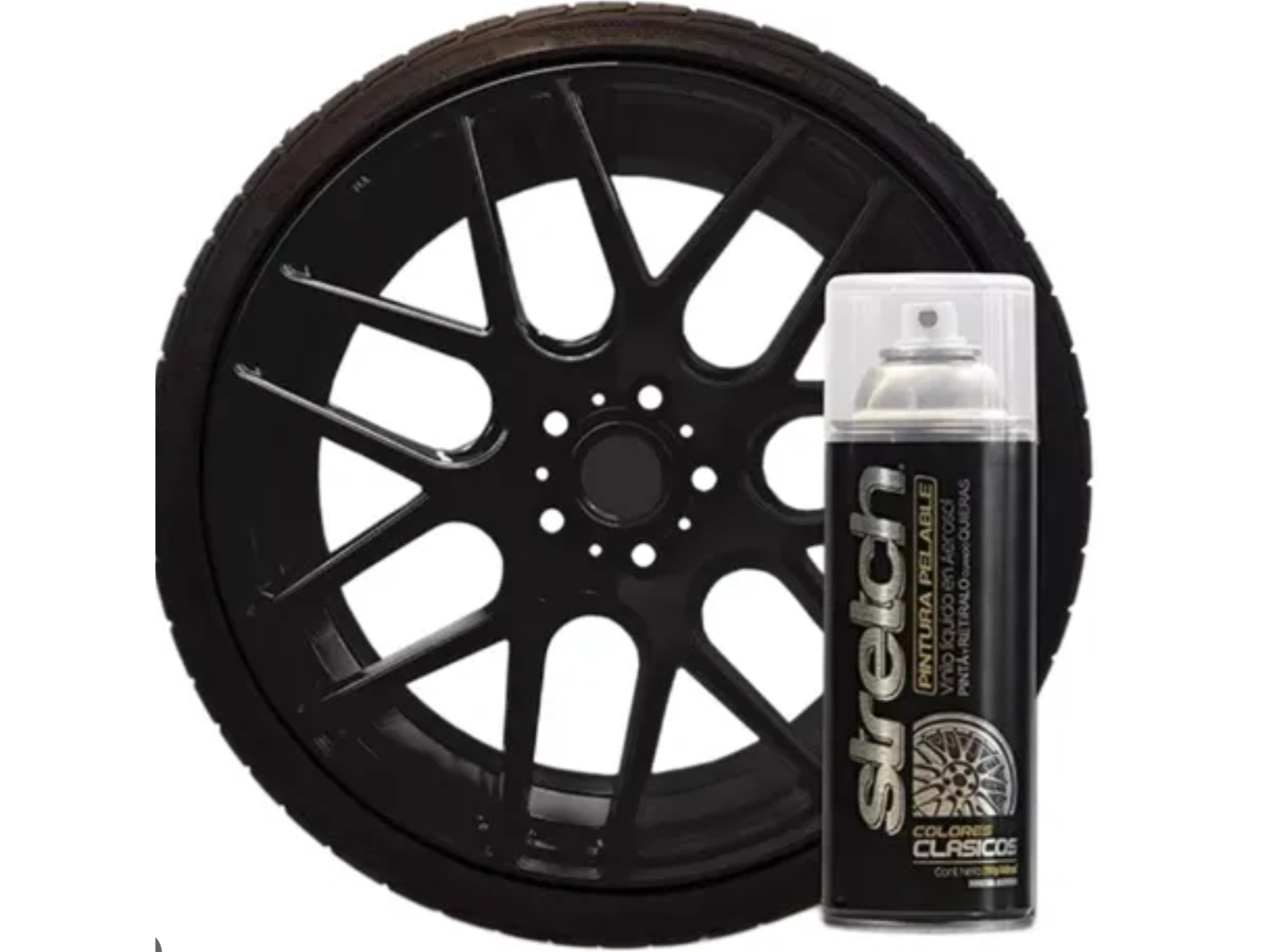 STRECH LACA DE BRILLO. Para aplicar sobre cualquier color