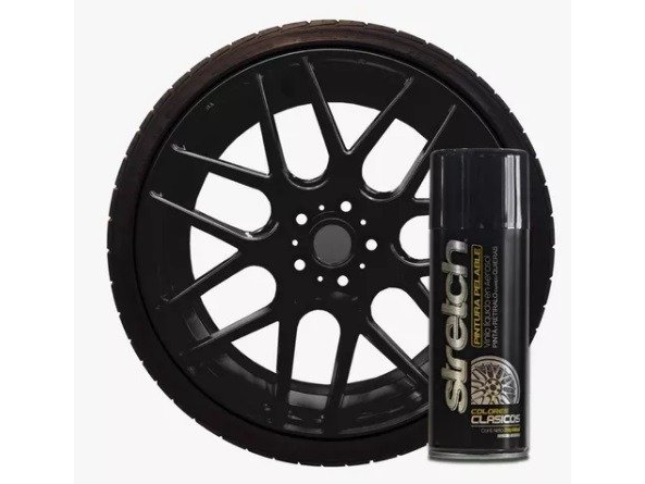 Stretch NEGRO BRILLANTE, LATA