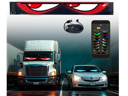 Pantalla LED de 60x12cm programable