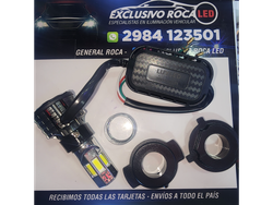 CREELED H4 MOTO, 36W, 12V Multi adaptador