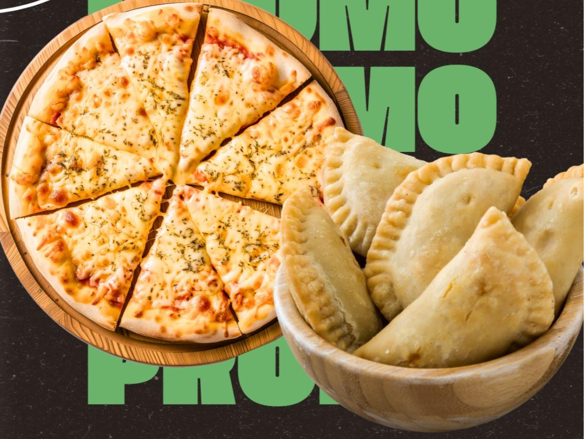 Combo empanada + pizza