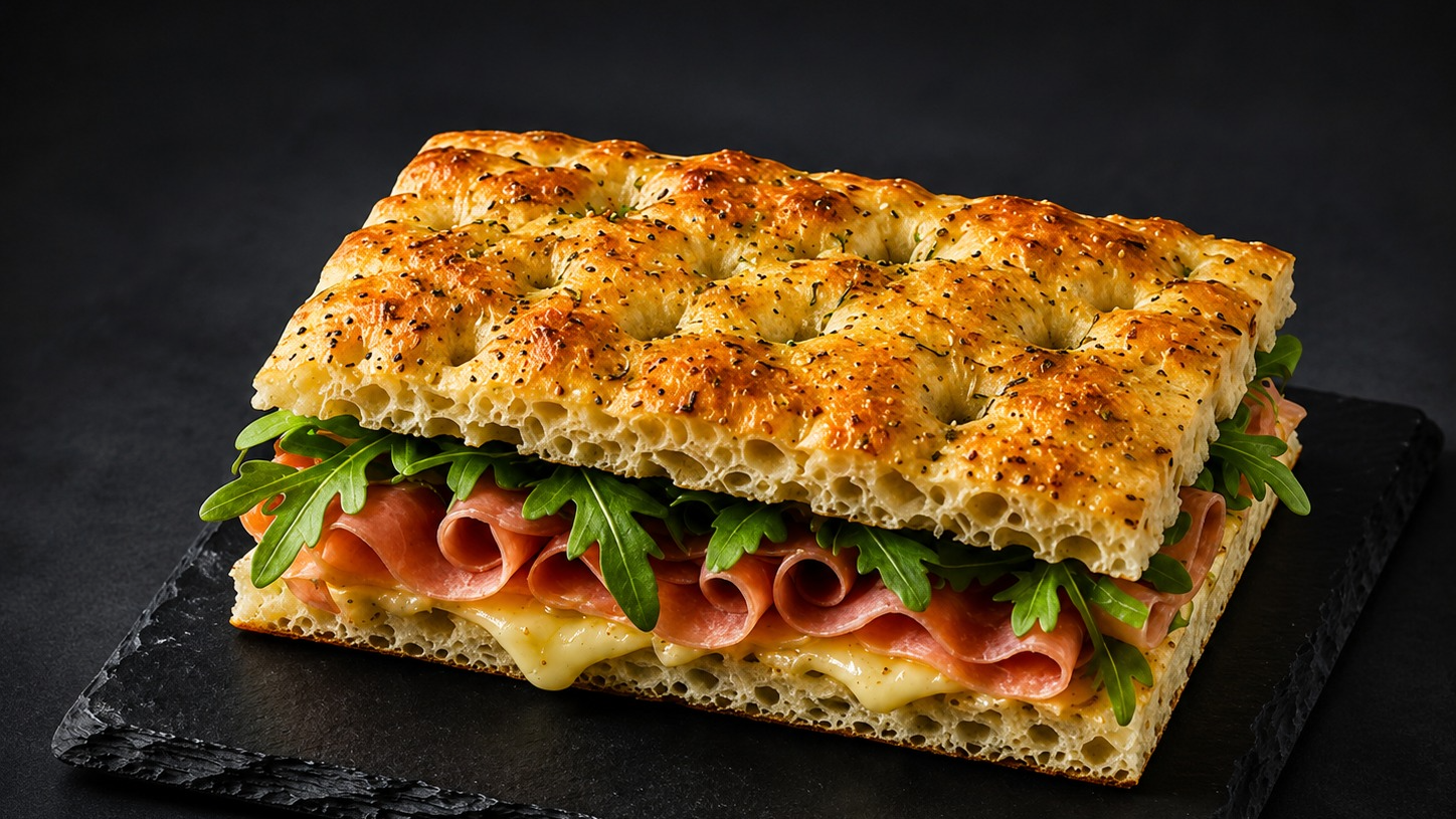Foccacias rellenas