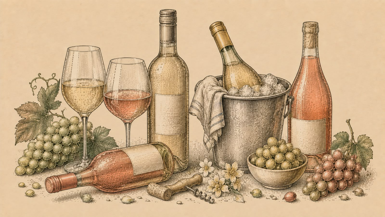 Vinos Blancos y Rosados