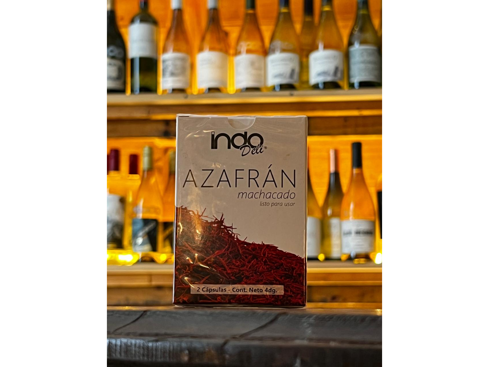 Azafran Puro Machacado 2 Capsulas 4dg