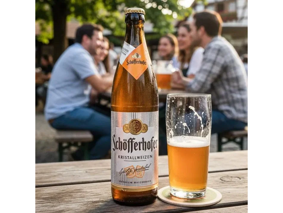 Schoferhofer Kristall Weizen Vidrio 500cc