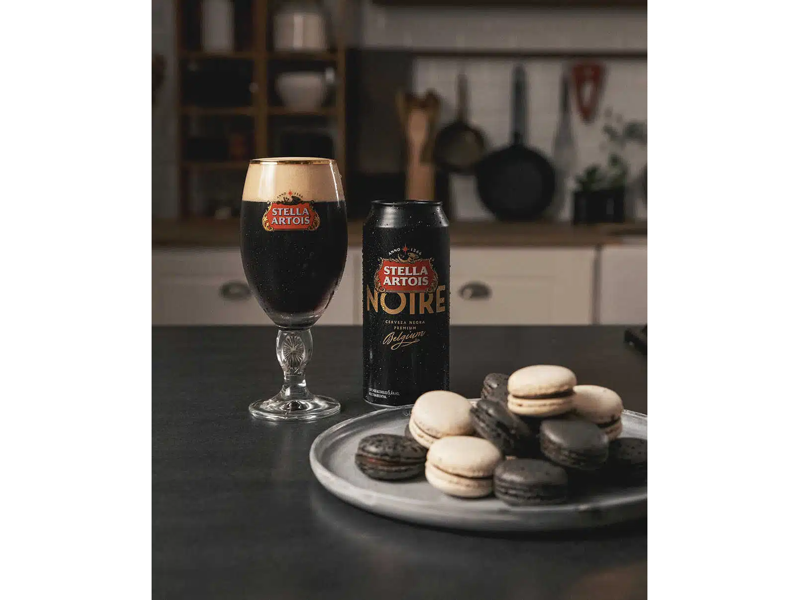 Stella Artois Noire Lata 473cc