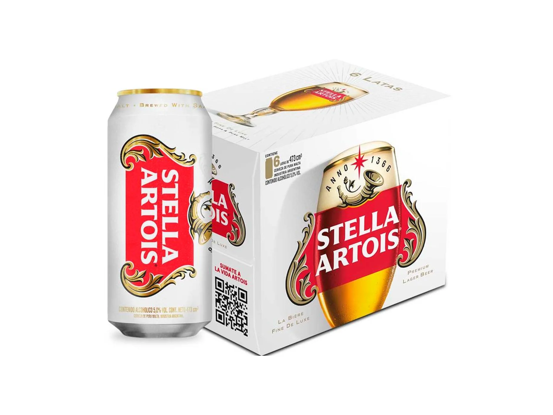 Oferta Stella Artois Runia Lata 473cc