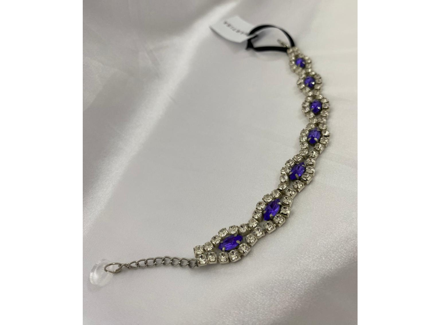 Pulsera Strass Violeta