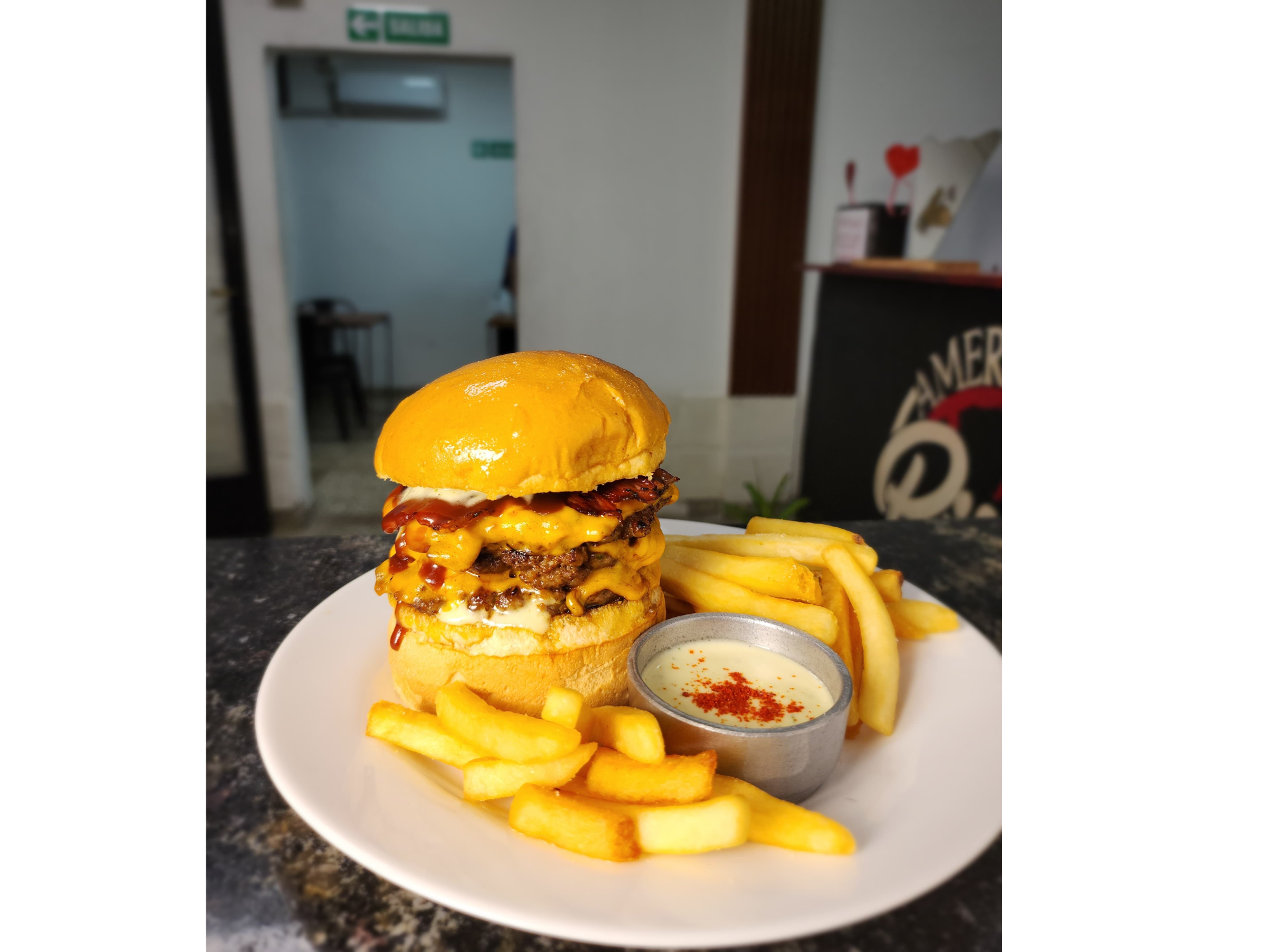 CHEESE BACON 🍔🍟🥓