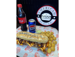 LOMO CRISPY con NOISETTES Y BEBIDA