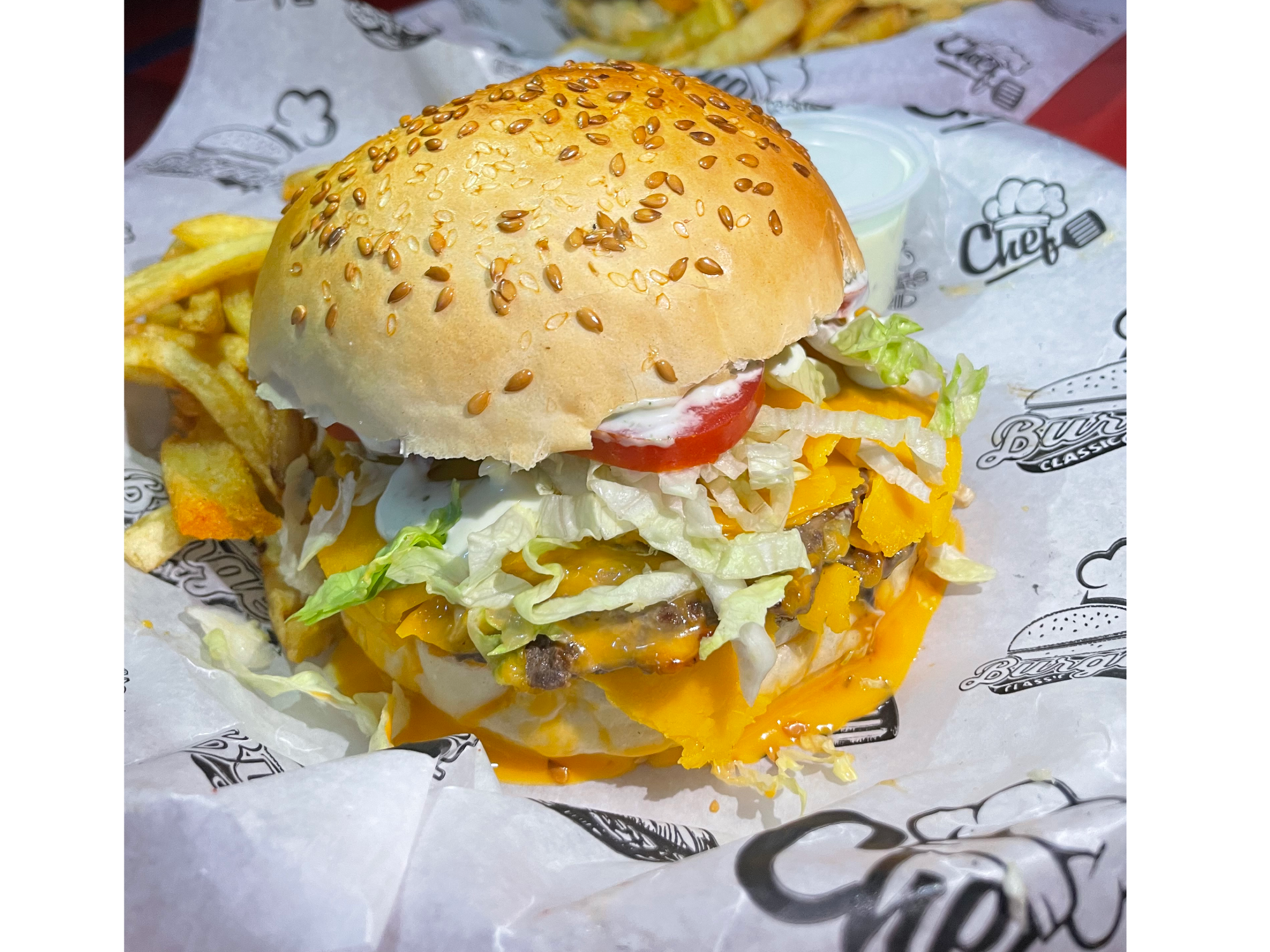 DOBLE CHEDDAR
