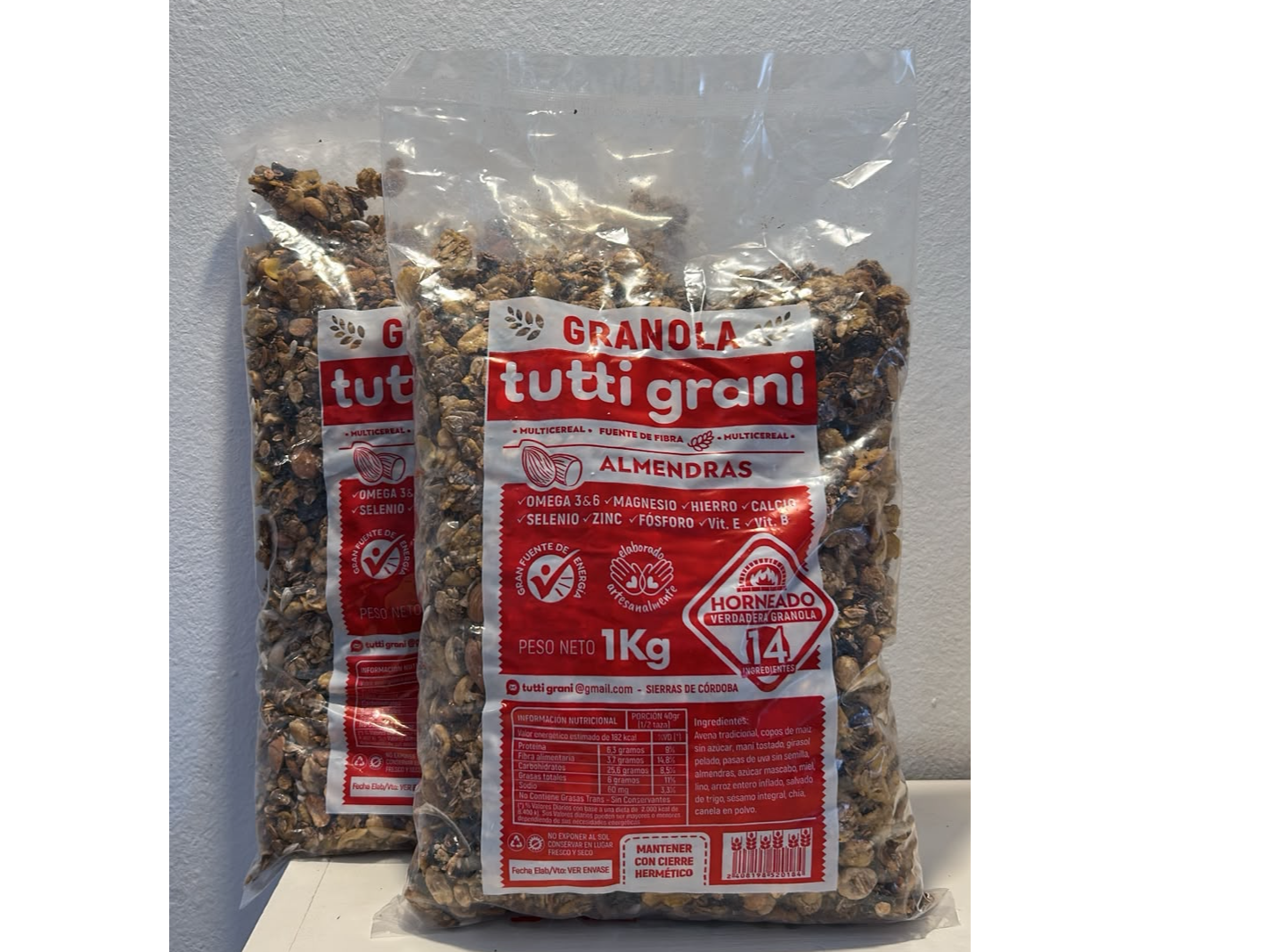 Granola Tutti Grani Almendras