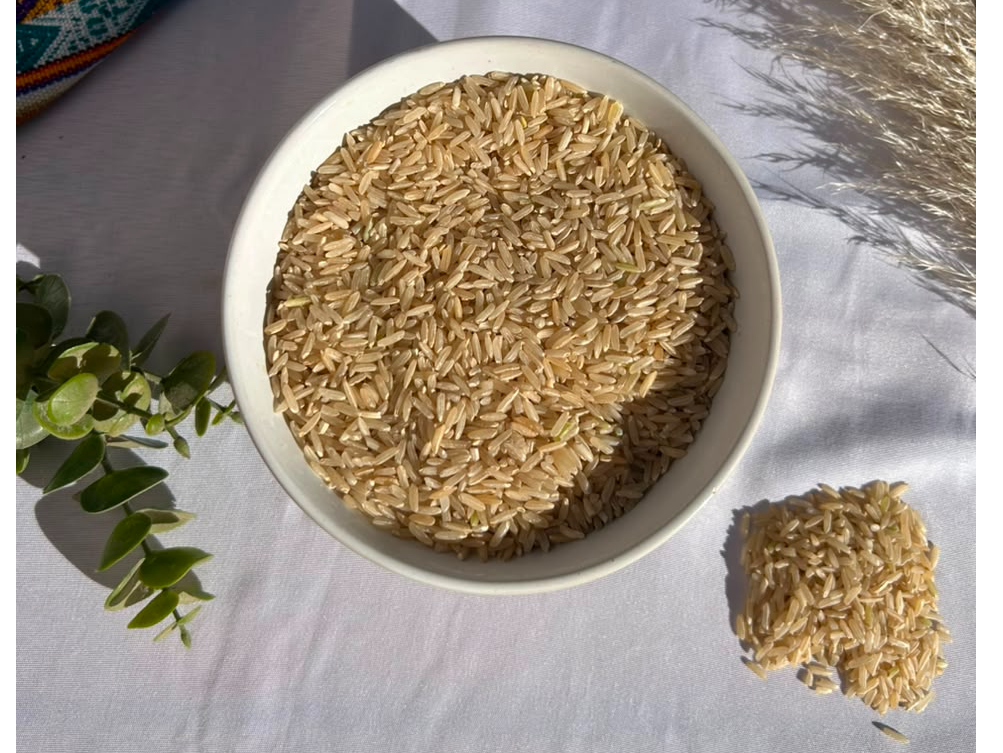 Arroz integral largo fino