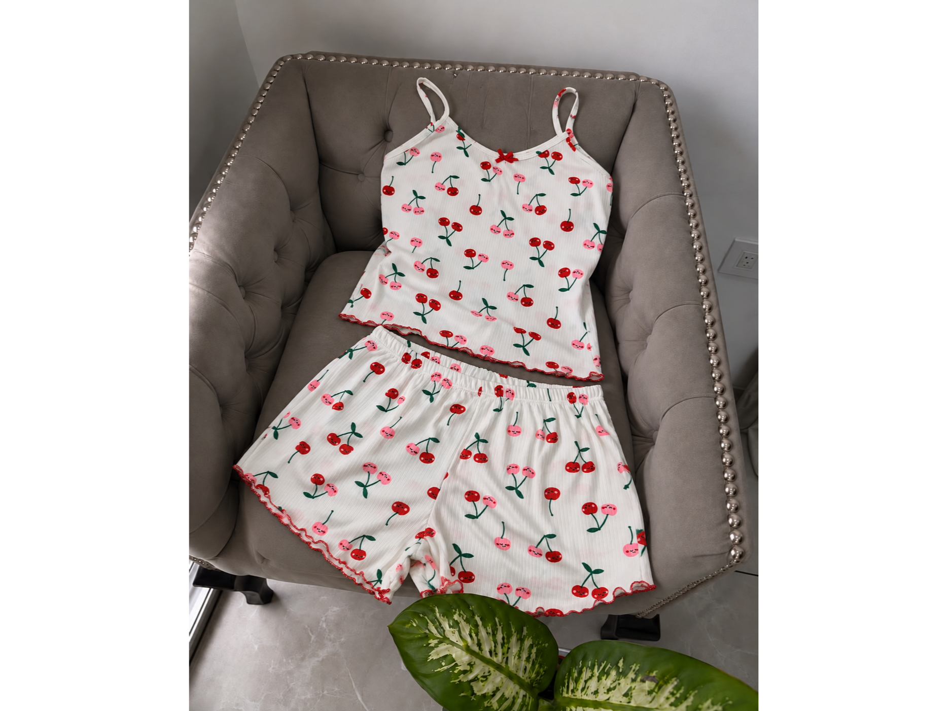 PIJAMA CEREZAS