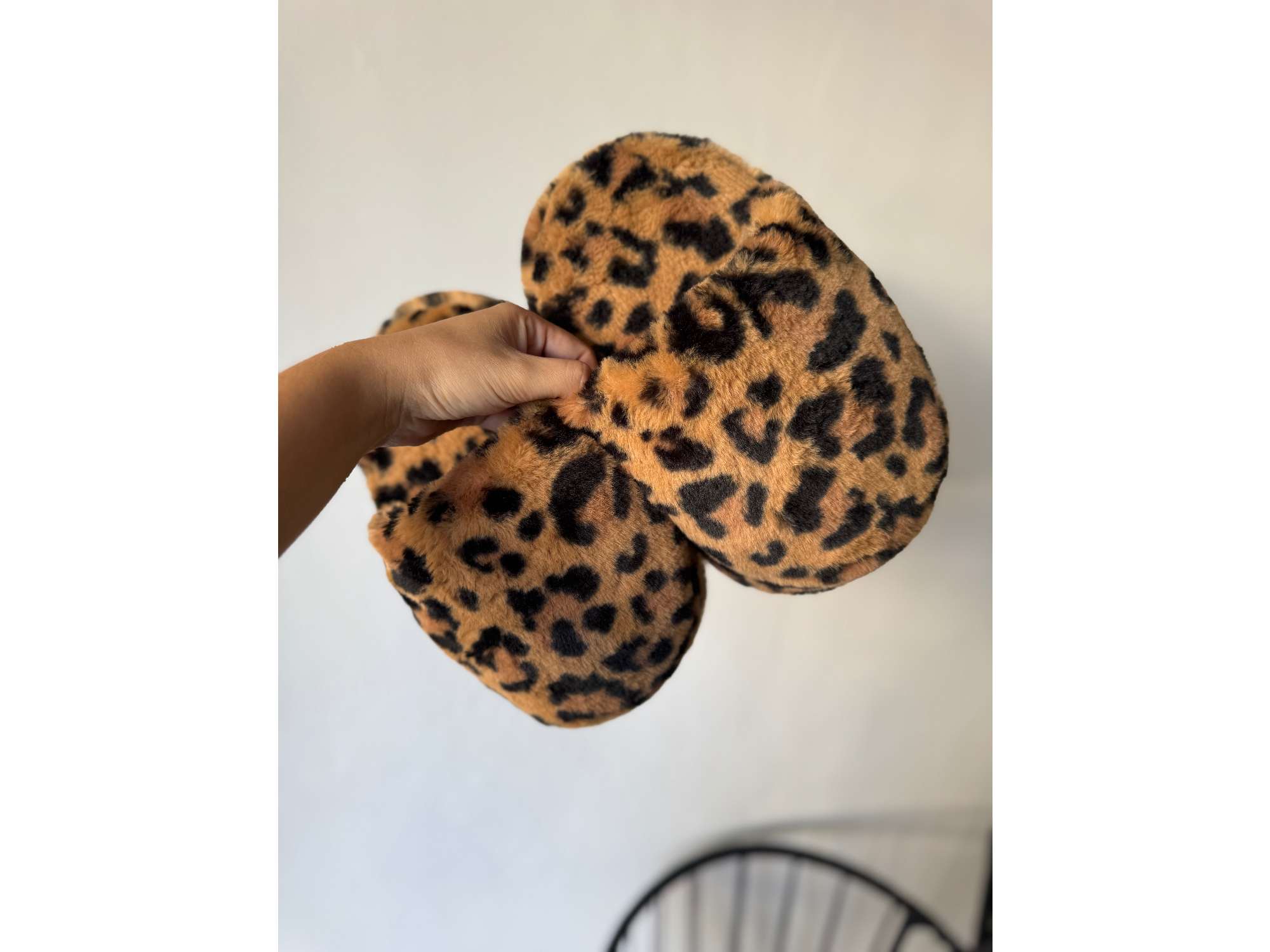PANTUFLA ANIMAL PRINT