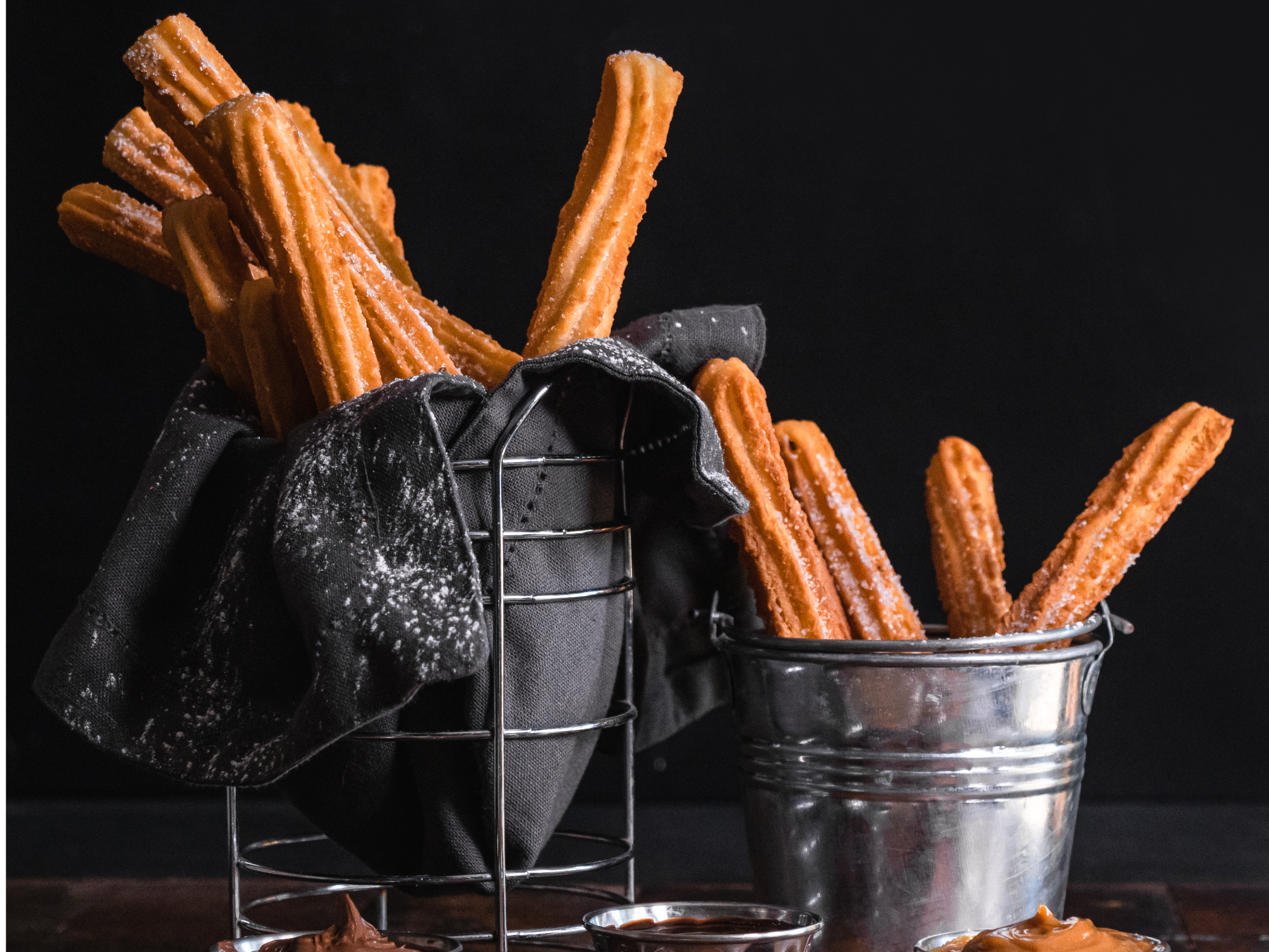 18 Churros Españoles + 3 Salsas