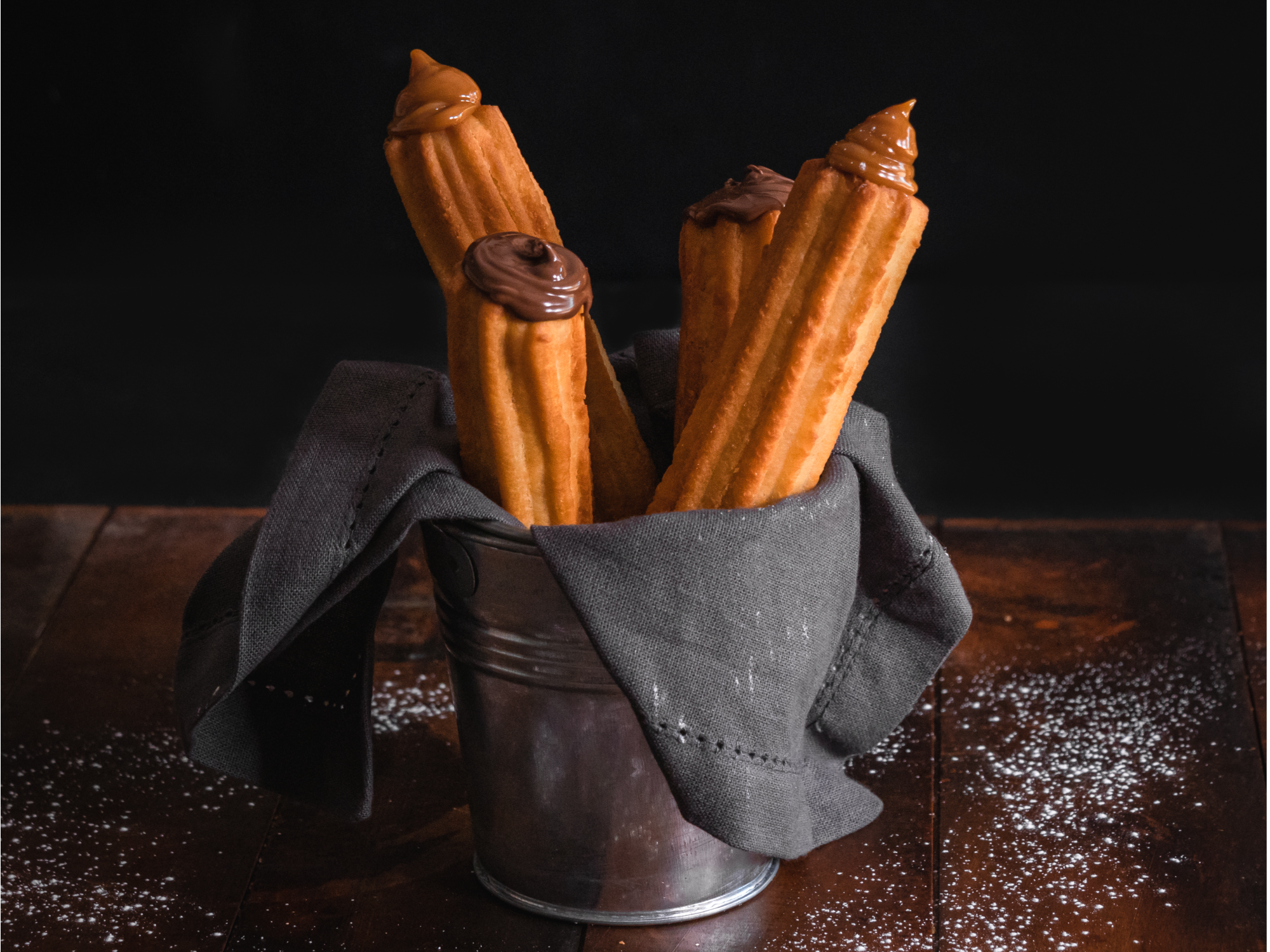 4 Churros Rellenos