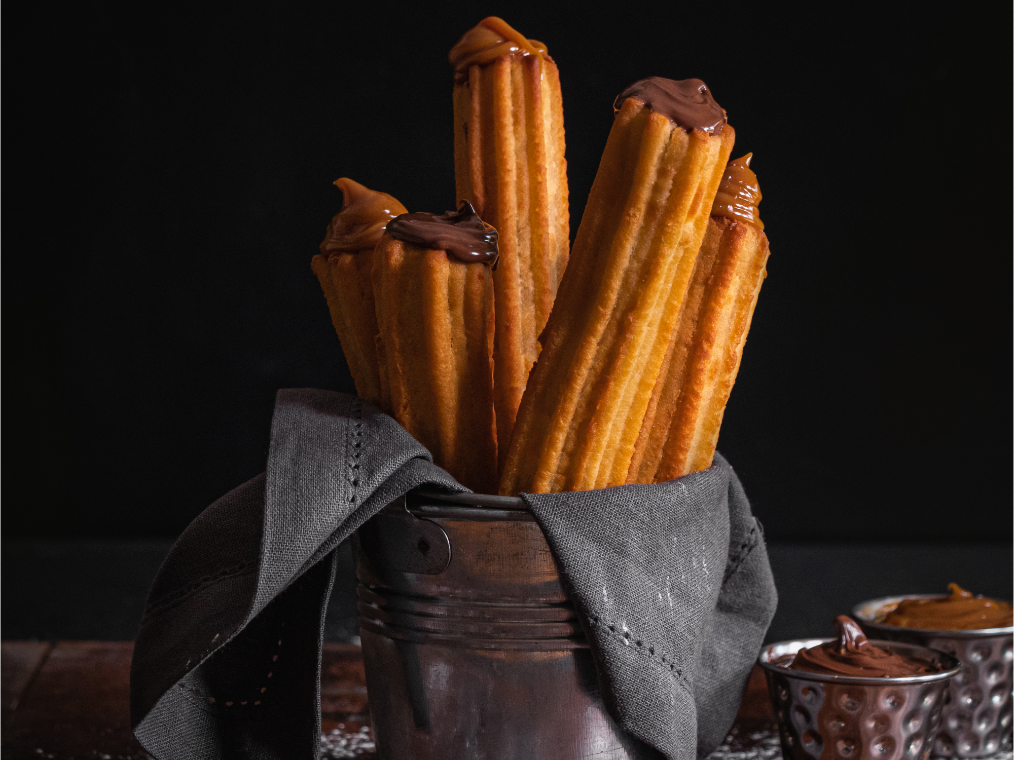 6 Churros Rellenos