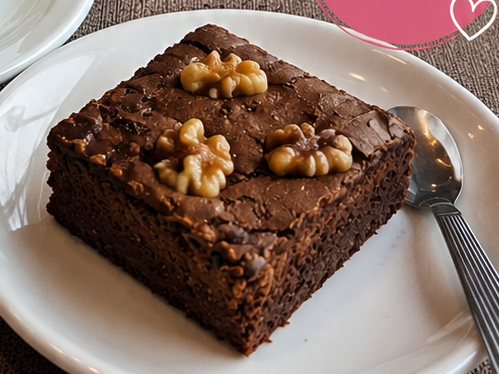 Brownie con nuez