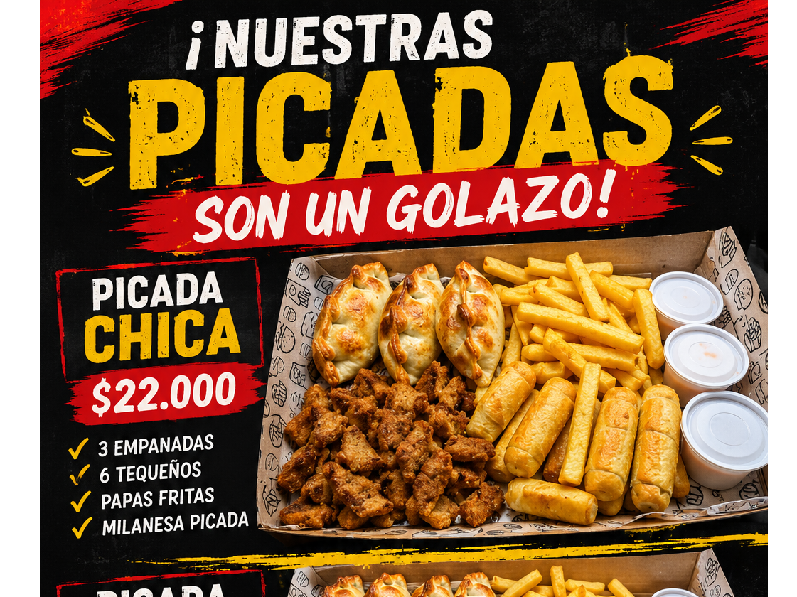 Picada 2 personas de Lo de las chicas