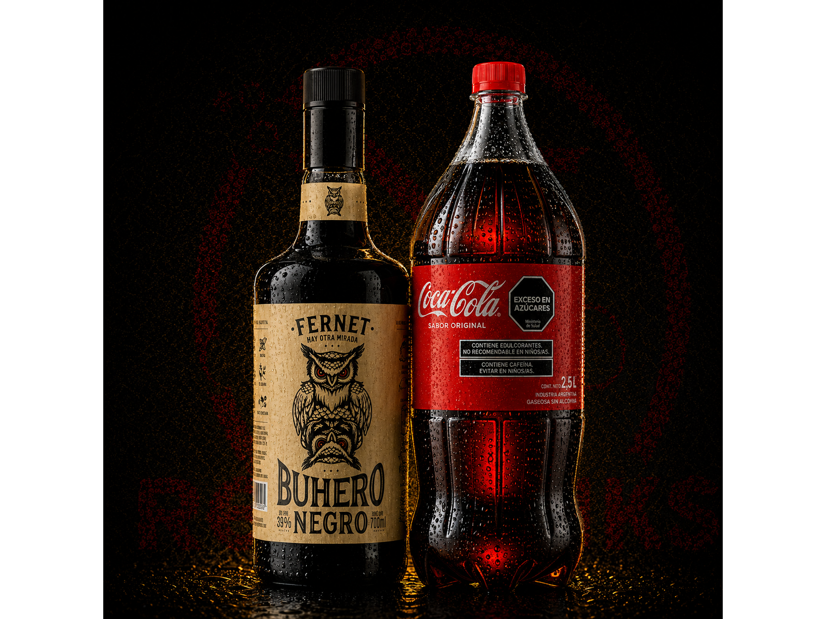 Fernet Buhero + Coca 2.5l