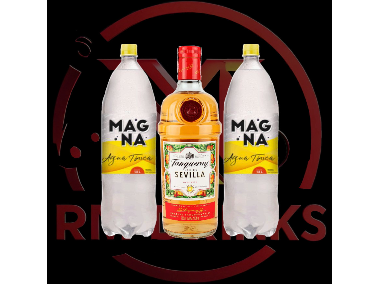 Tanqueray Sevilla + 2 Magna 1.5l