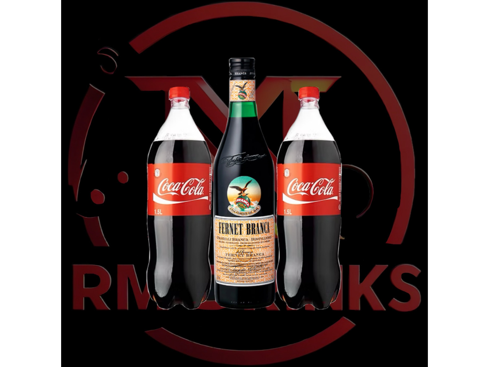 Fernet 750ml + 2 Cocas 1.5l