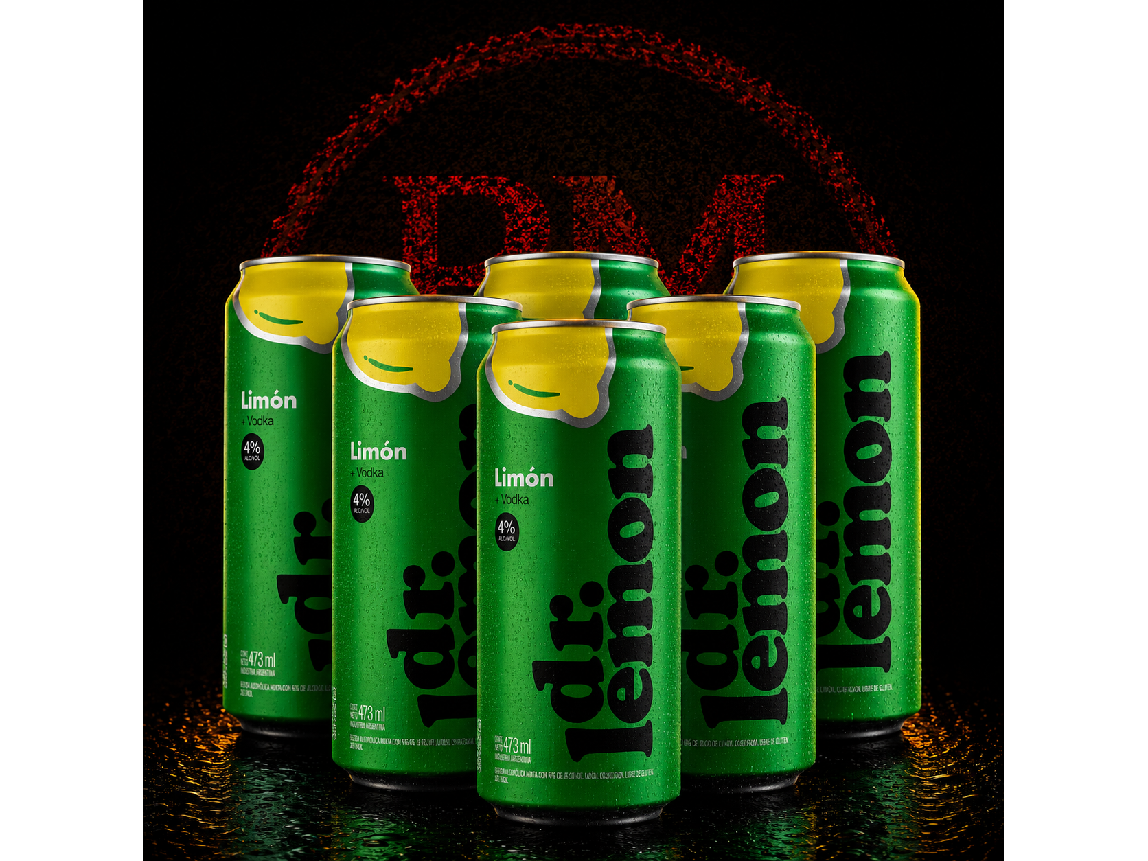 Six Pack Dr Lemon Limón
