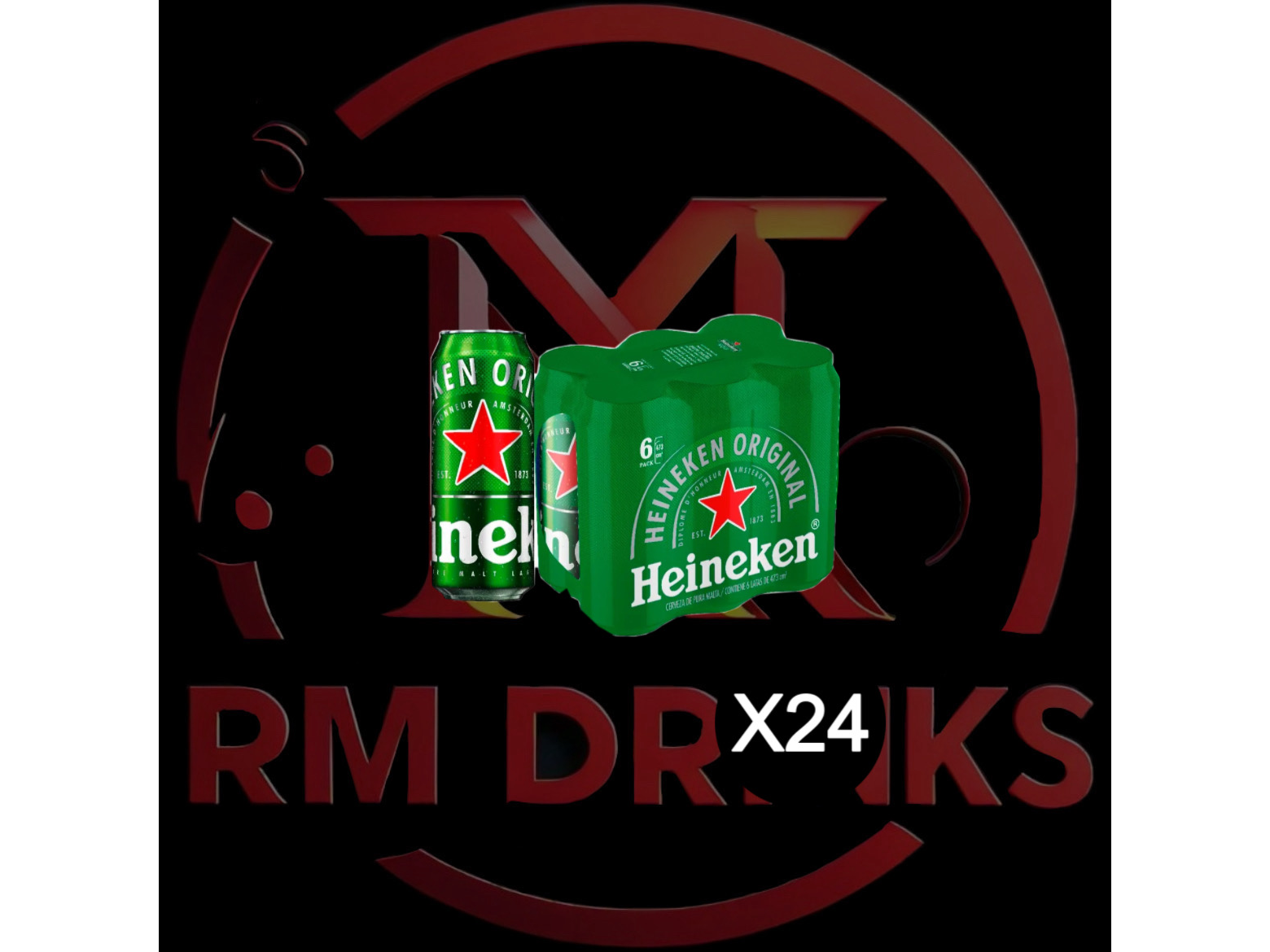 Plancha Heineken X24