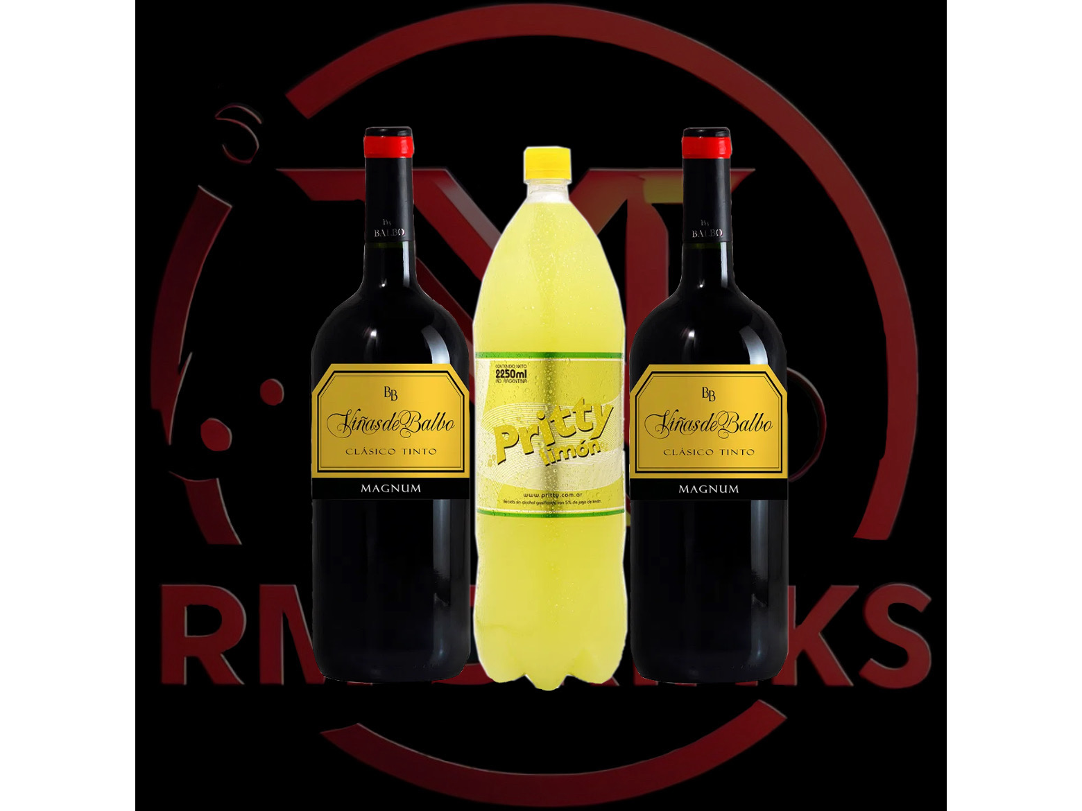 2 Balbo 1.25 + Pritty 2.25l