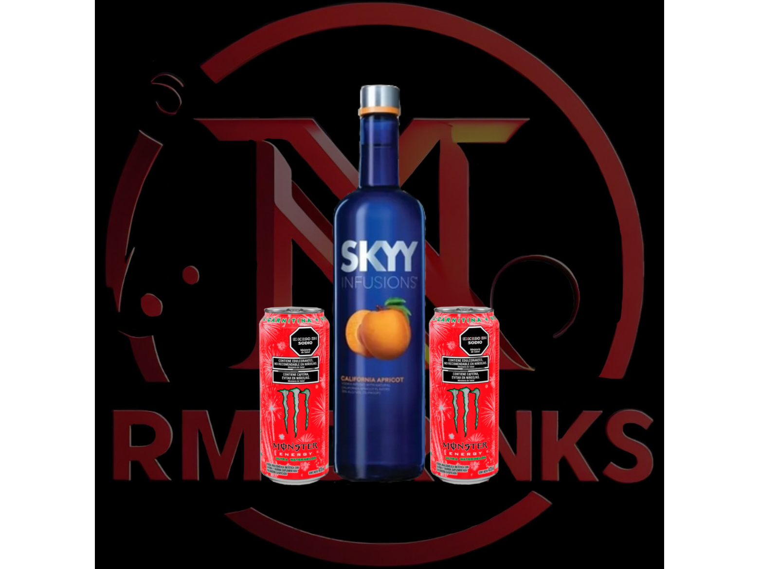 Skyy Saborizado + 2 Monster