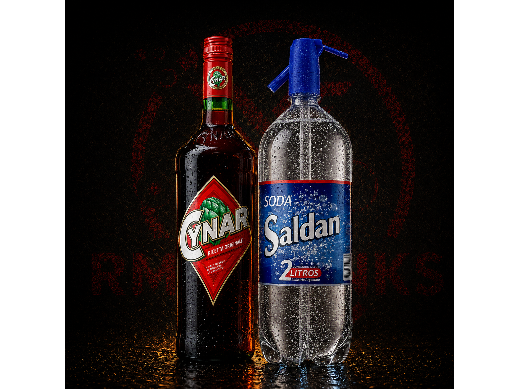 Cynar + Soda Saldan 2l
